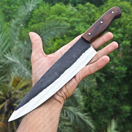 Hand Forged Kitchen knife | Fixed Blade | Stainless Steel | Chef Knife